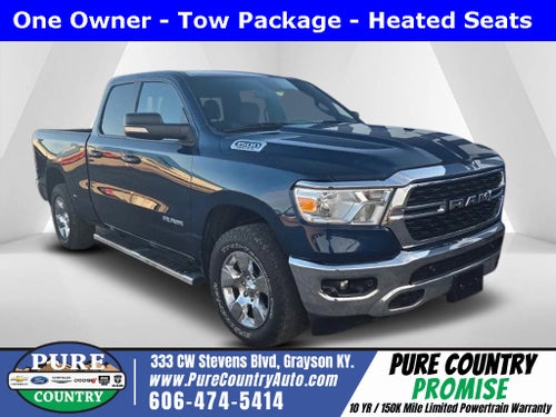 2022 RAM 1500 Big Horn Quad Cab 4x4 6'4' Box