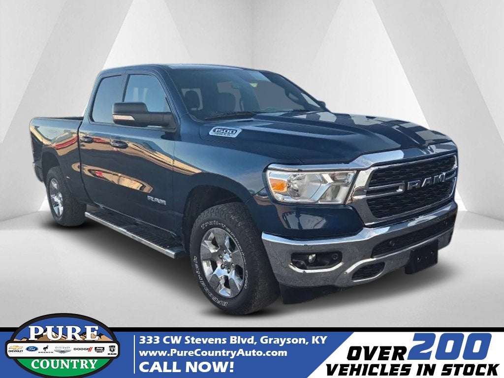 2022 RAM 1500 Big Horn Quad Cab 4x4 6'4' Box